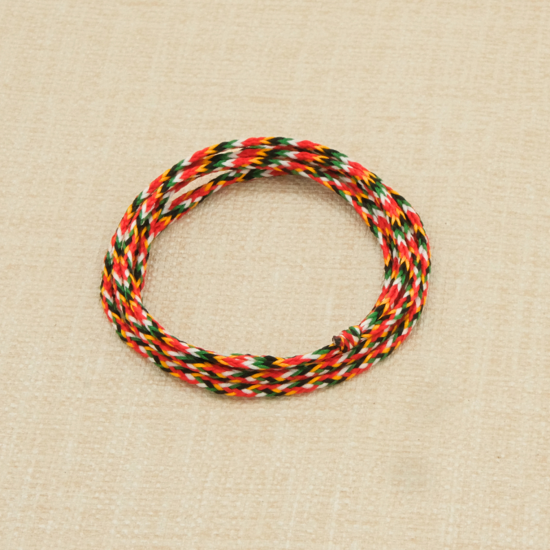 Vòng tay ngũ sắc Ấn Độ thắt 3 vòng- freesize nữ- Chồi Nhỏ 1 Vòng tay ngũ sắc Ấn Độ thắt 3 vòng- freesize nữ- Chồi Nhỏ