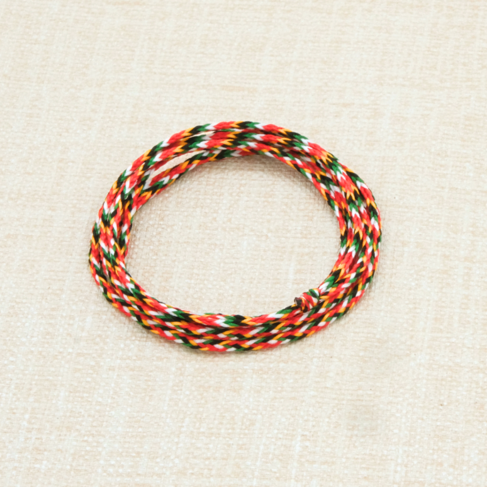 Vòng tay ngũ sắc Ấn Độ dây 3.0mm thắt 5 vòng- freesize nữ- Chồi Nhỏ 5 Vòng tay ngũ sắc Ấn Độ dây 3.0mm thắt 5 vòng- freesize nữ- Chồi Nhỏ - Ảnh 5