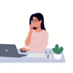 Wholesale & Partnerships 4 woman over phone
