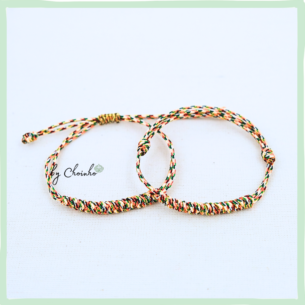 Vòng tay ngũ sắc thắt 18 nút kim cang | dây ngũ sắc vàng ánh kim 1.5mm | freesize tay nam | Chồi Nhỏ 2 Vòng tay ngũ sắc thắt 18 nút kim cang | dây ngũ sắc vàng ánh kim 1.5mm | freesize tay nam | Chồi Nhỏ - Ảnh 2