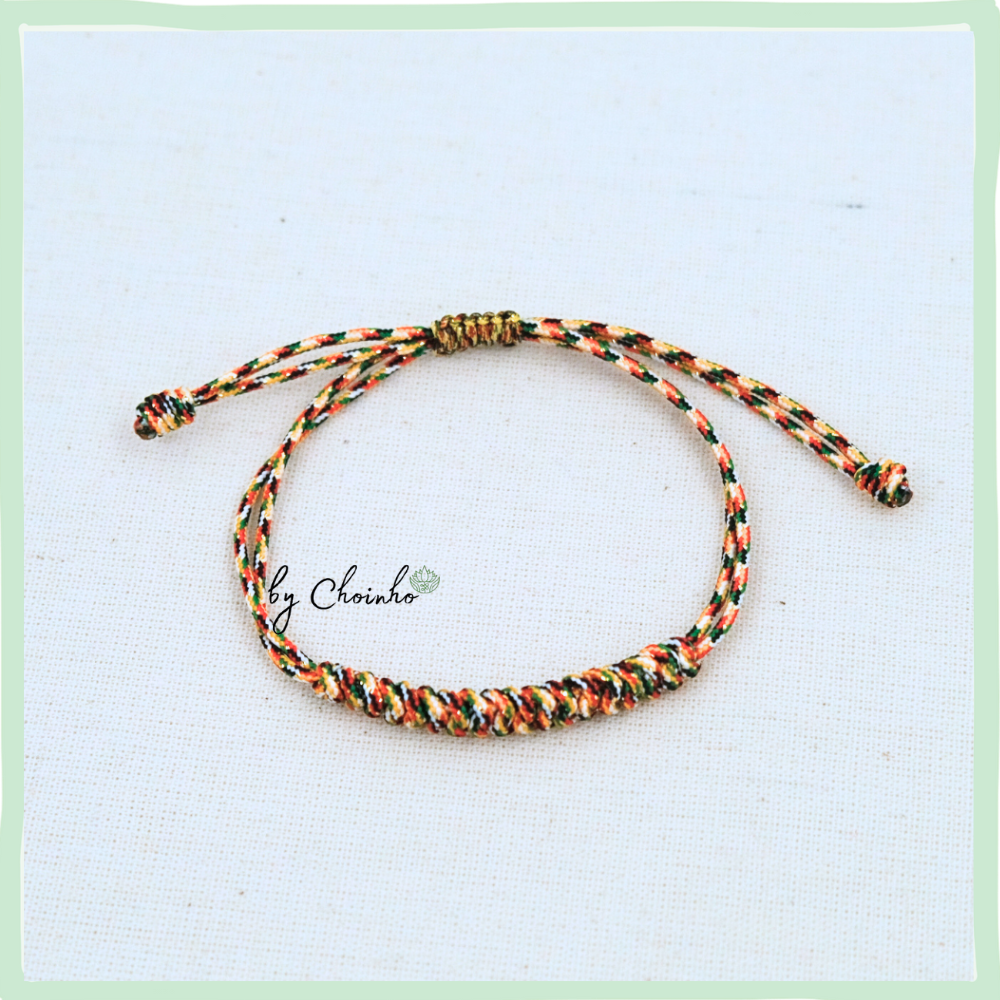 Vòng tay ngũ sắc thắt 18 nút kim cang | dây ngũ sắc vàng ánh kim 1.5mm | freesize tay nam | Chồi Nhỏ 3 Vòng tay ngũ sắc thắt 18 nút kim cang | dây ngũ sắc vàng ánh kim 1.5mm | freesize tay nam | Chồi Nhỏ - Ảnh 3
