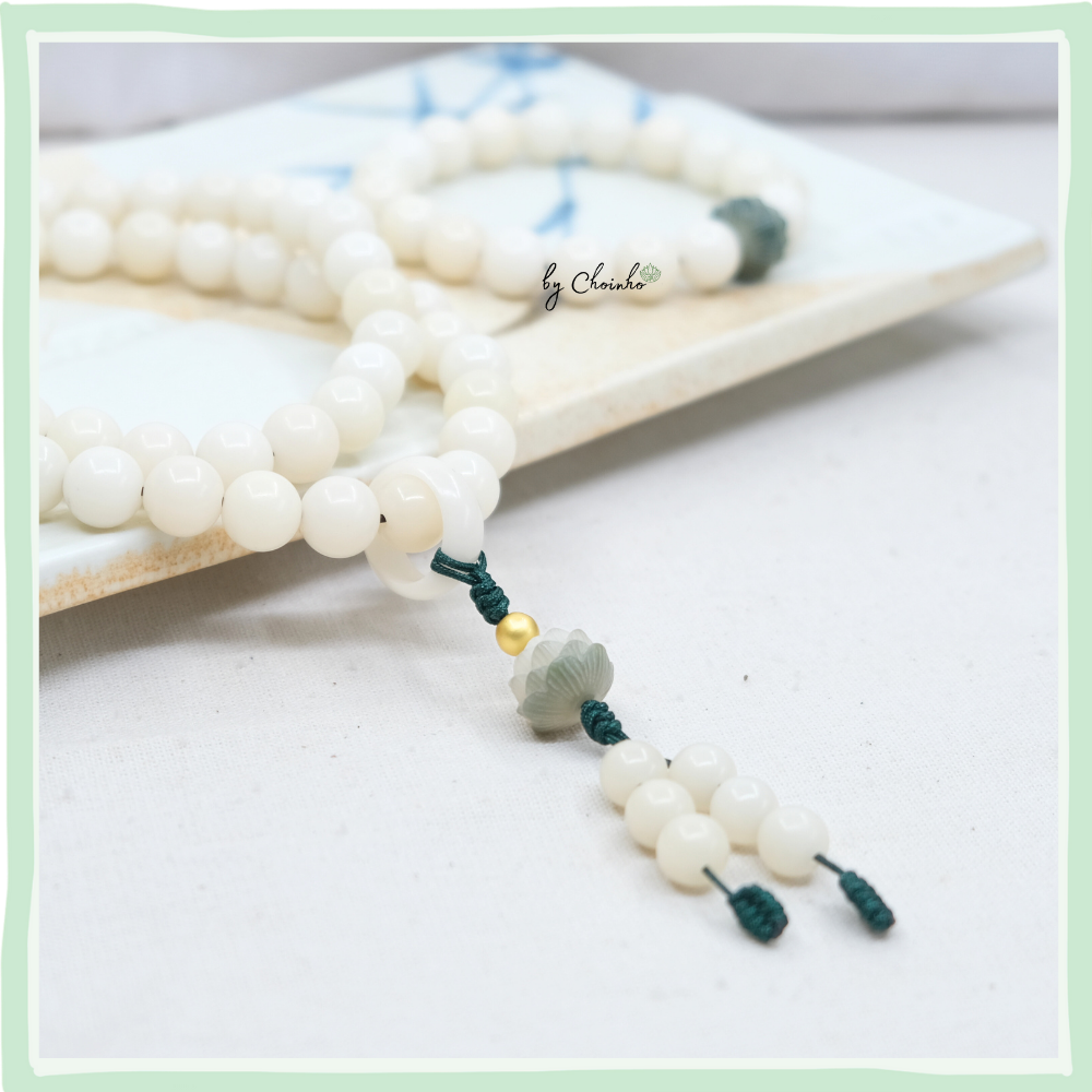 Vòng tay 16 hạt Bồ đề lục liên 10ly - Tịnh Tâm|Chồi Nhỏ 5 Vòng tay 16 hạt Bồ đề lục liên 10ly - Tịnh Tâm|Chồi Nhỏ - Ảnh 5