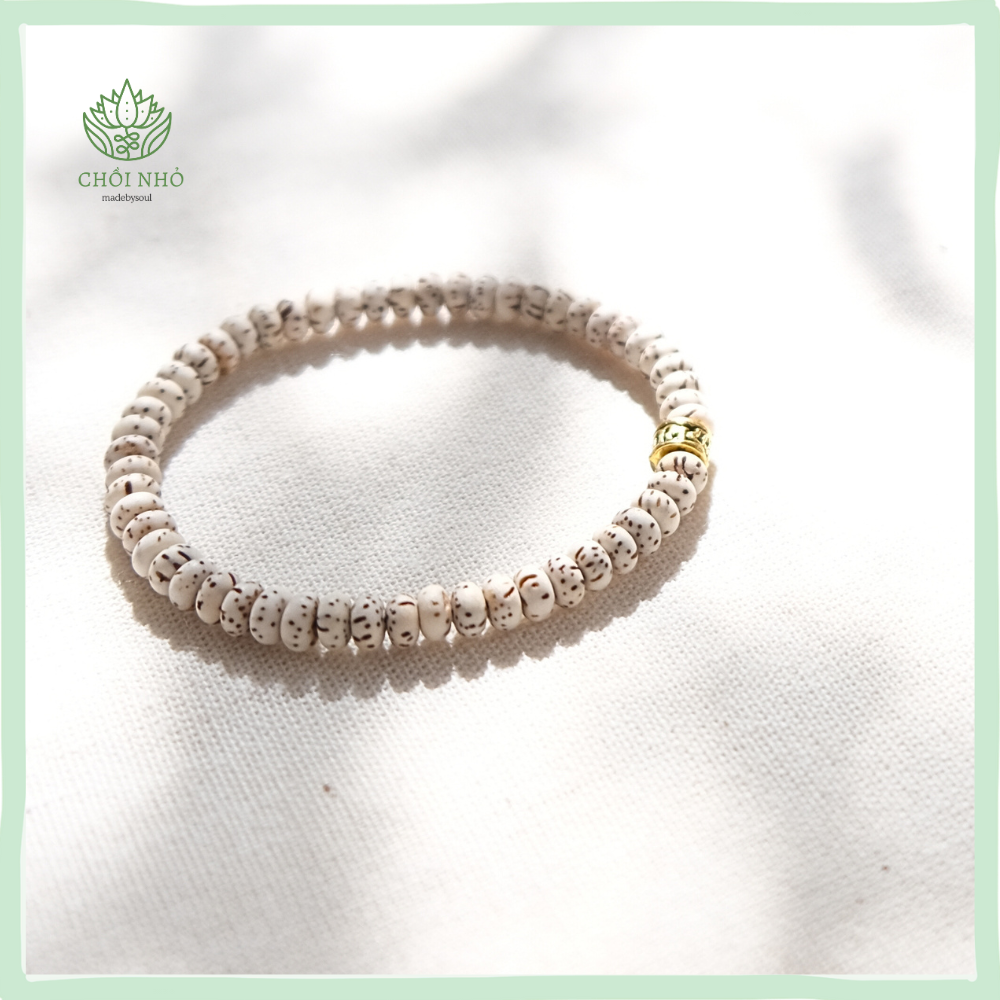 Vòng tay Bồ Đề tinh nguyệt 3x5mm charm Omani - Bình An | Chồi Nhỏ 2 Vòng tay Bồ Đề tinh nguyệt 3x5mm charm Omani - Bình An | Chồi Nhỏ - Ảnh 2