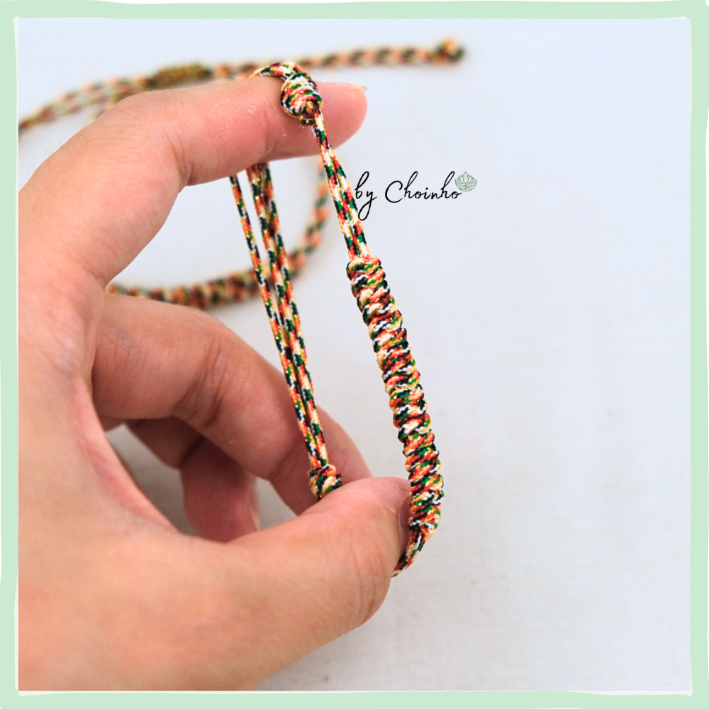 Vòng tay ngũ sắc thắt 18 nút kim cang | dây ngũ sắc vàng ánh kim 1.5mm | freesize tay nam | Chồi Nhỏ 6 Vòng tay ngũ sắc thắt 18 nút kim cang | dây ngũ sắc vàng ánh kim 1.5mm | freesize tay nam | Chồi Nhỏ - Ảnh 6