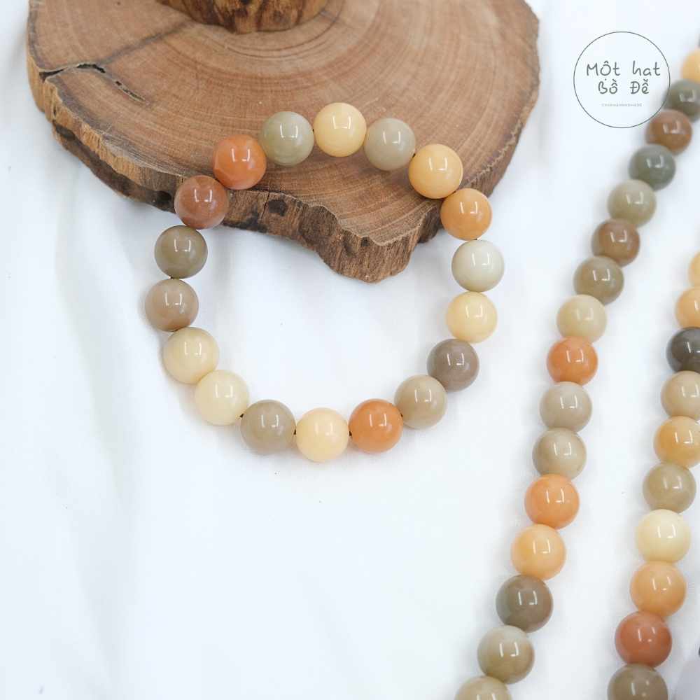 Vòng tay Bồ Đề ombre | hạt bồ đề tròn 12mm chuyển màu| freesize | Chồi Nhỏ 1 Vòng tay Bồ Đề ombre | hạt bồ đề tròn 12mm chuyển màu| freesize | Chồi Nhỏ