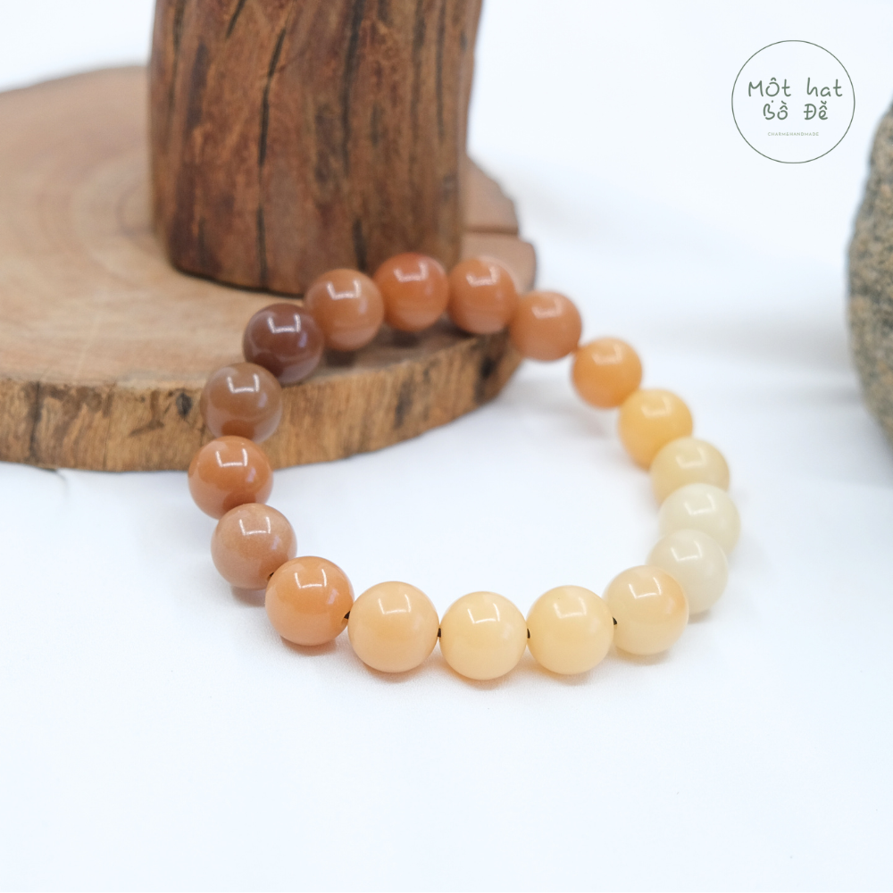 Vòng tay Bồ Đề ombre | hạt bồ đề tròn 12mm chuyển màu| freesize | Chồi Nhỏ 6 Vòng tay Bồ Đề ombre | hạt bồ đề tròn 12mm chuyển màu| freesize | Chồi Nhỏ - Ảnh 6