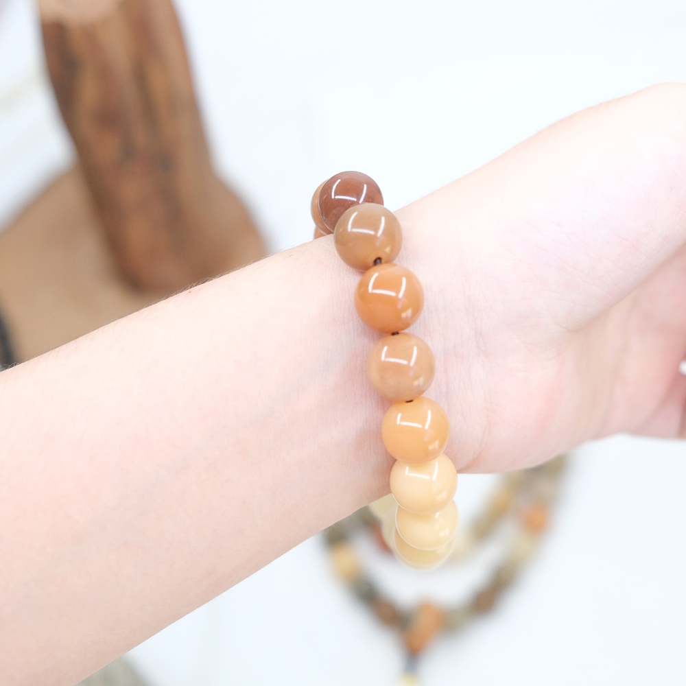 Vòng tay Bồ Đề ombre | hạt bồ đề tròn 12mm chuyển màu| freesize | Chồi Nhỏ 7 Vòng tay Bồ Đề ombre | hạt bồ đề tròn 12mm chuyển màu| freesize | Chồi Nhỏ - Ảnh 7
