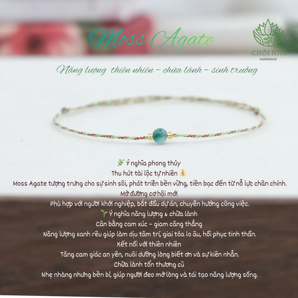 Vòng chỉ ngũ sắc phối đá tự nhiên - Freesize tay / chân - nhiều màu đá 15 Vòng chỉ ngũ sắc phối đá tự nhiên - Freesize tay / chân - nhiều màu đá - Ảnh 15